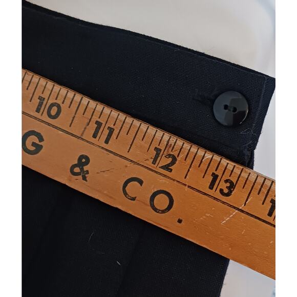 Michael & Company Pleated Black Skirt Knee Length Girls Size 8 - Picture 2 of 6